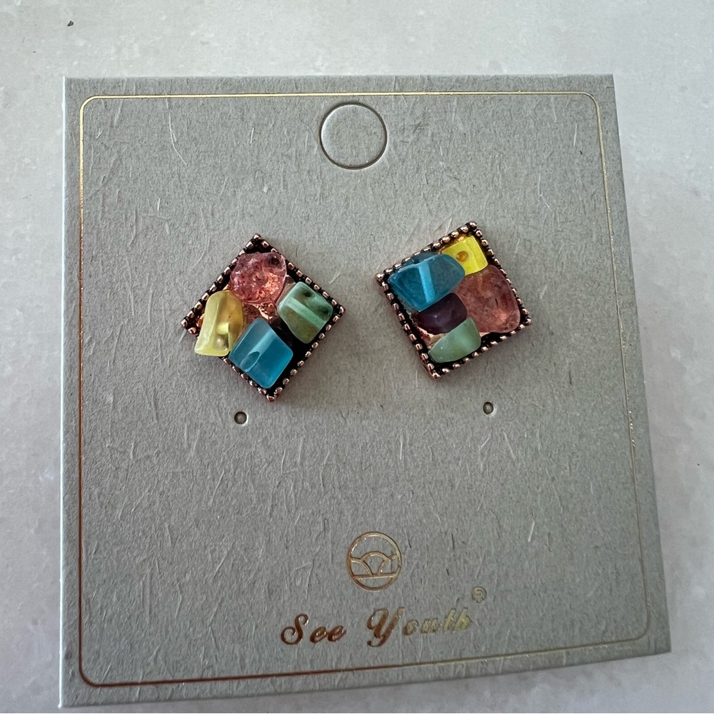 S925 Post silver fashion earrings